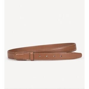 Vintage Coach Women's Brown Leather Quiet Luxury Belt 26IN/65CM